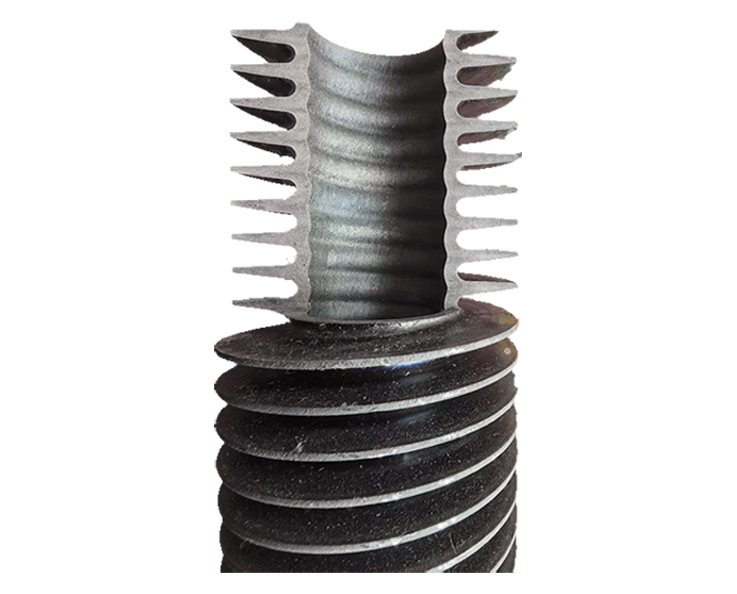 一体钢翅片管，整体钢翅片管，轧制翅片管，成套设备供应