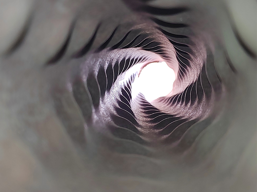 涡节管成型机床